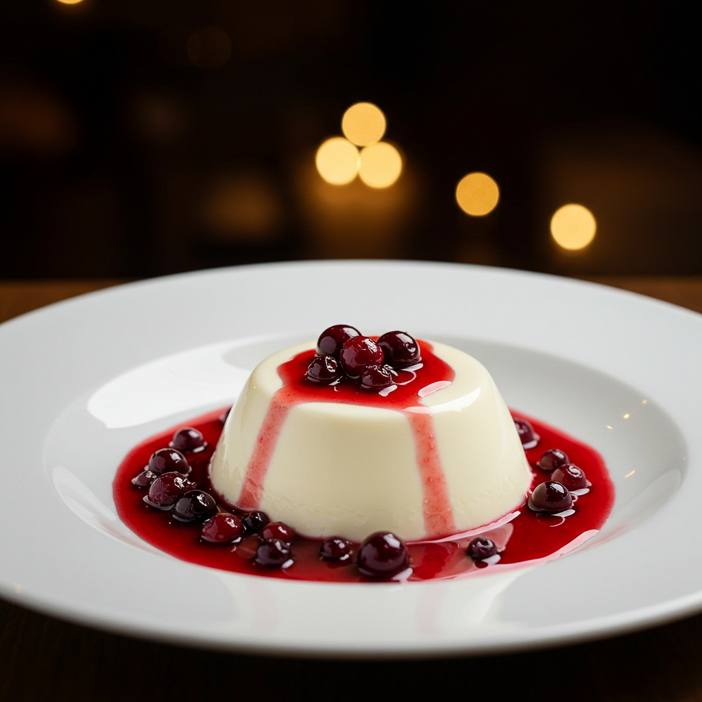 Panna Cotta al Frutti di Bosco